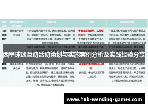 西甲球迷互动活动策划与实施案例分析及实践经验分享